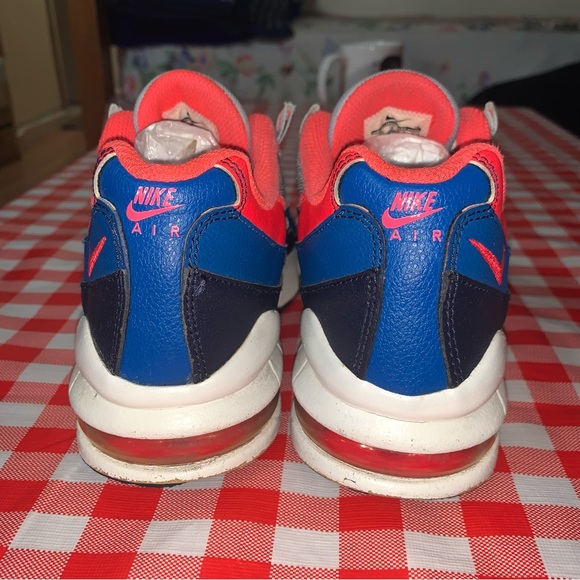 Nike Air Max 95 GS 'Grey Crimson Blue' size 3.5Y - Picture 6 of 10
